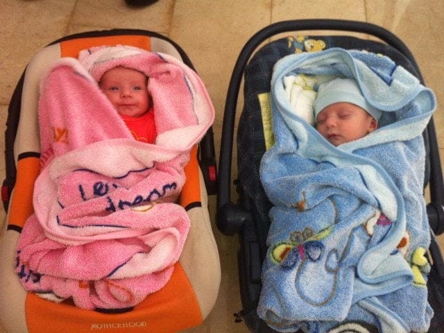 IVF Twin babies
