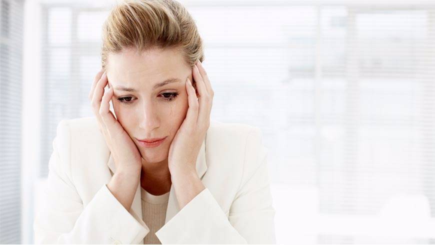 Repeatitive Pregnancy Loss - Woman cries